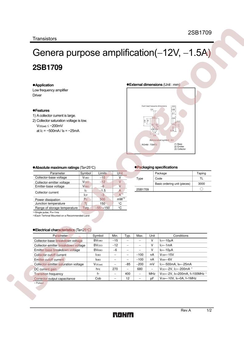 2SB1709