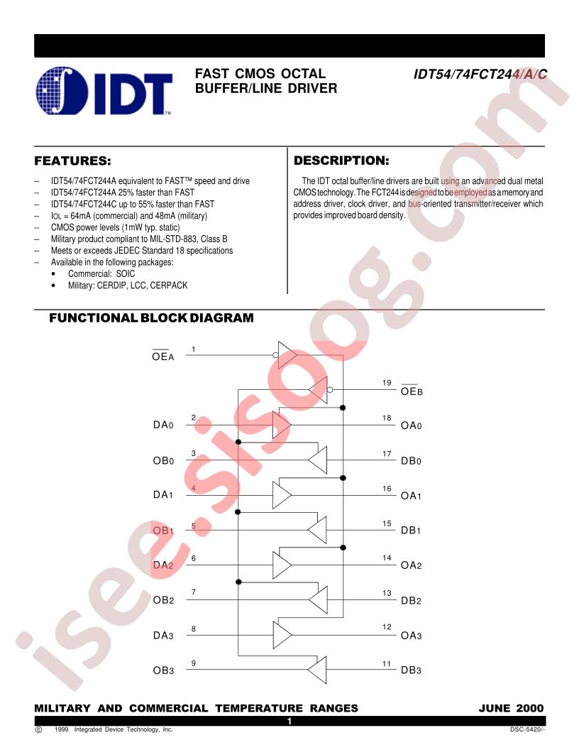 IDT74FCT244AD