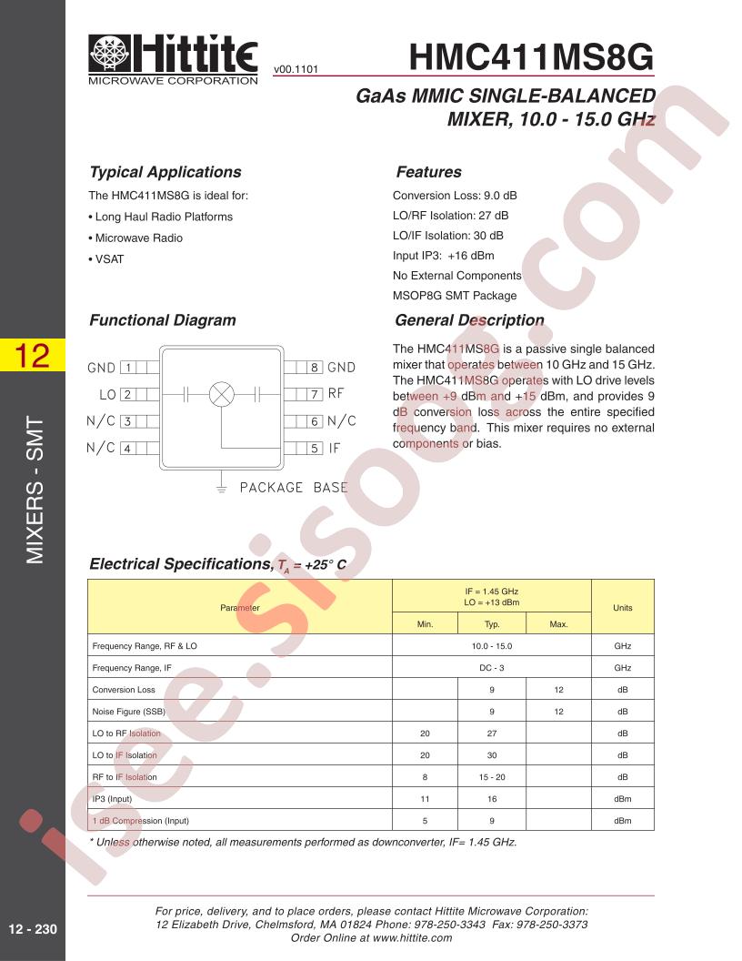 HMC411MS8G