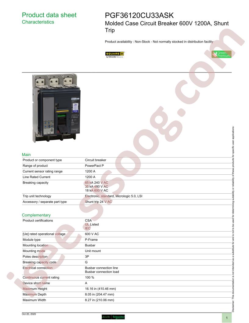 PGF36120CU33ASK