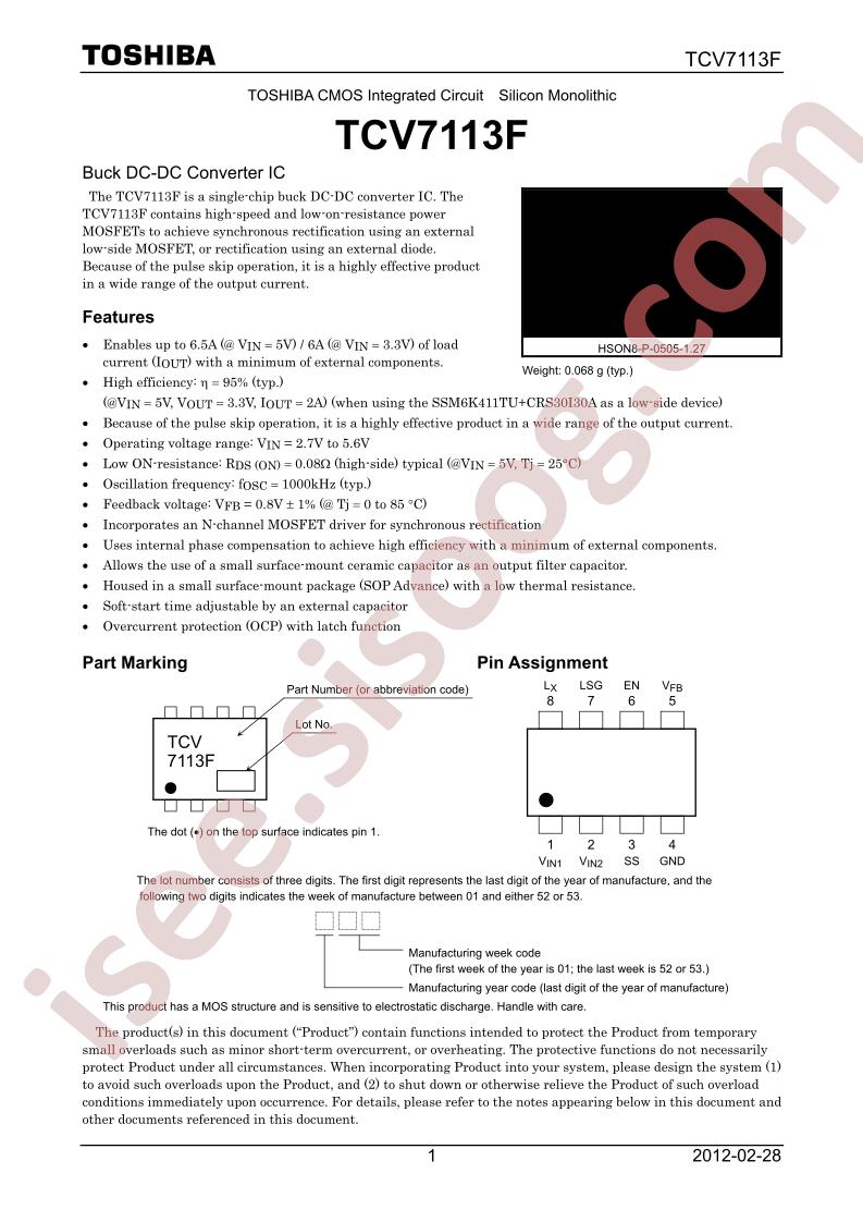 TCV7113F