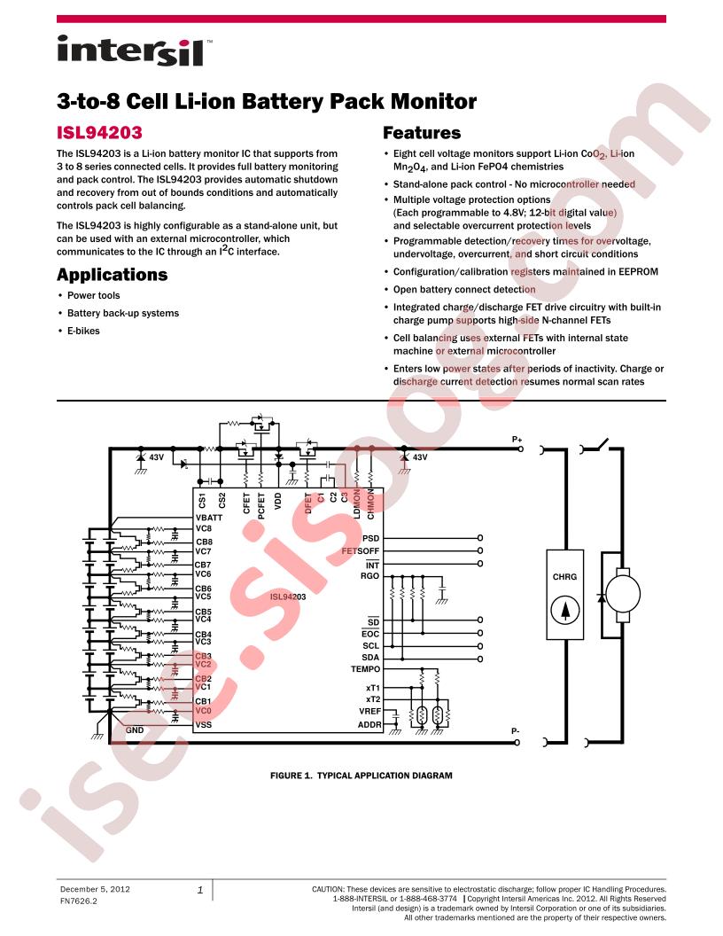 ISL94203IRTZ-T7