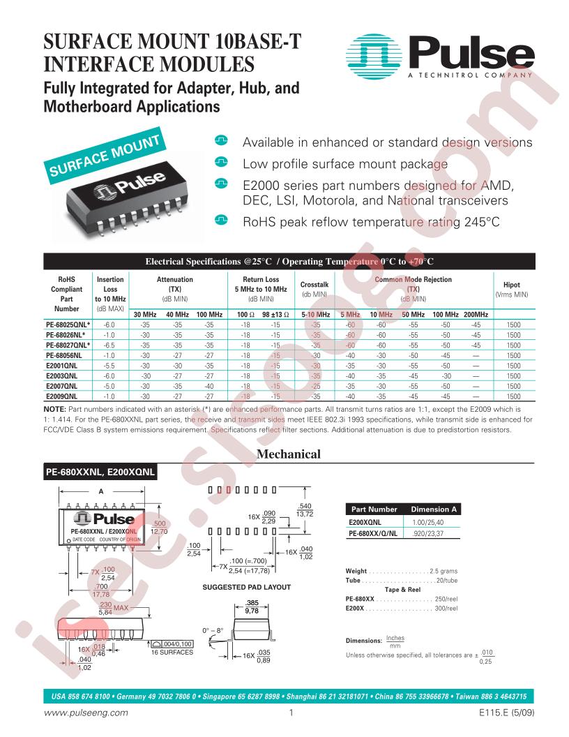 PE-68025QNL