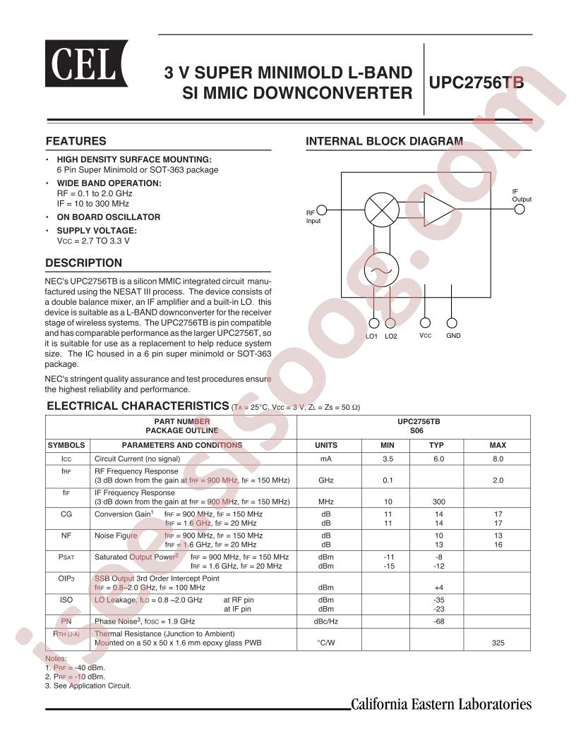 UPC2756TB