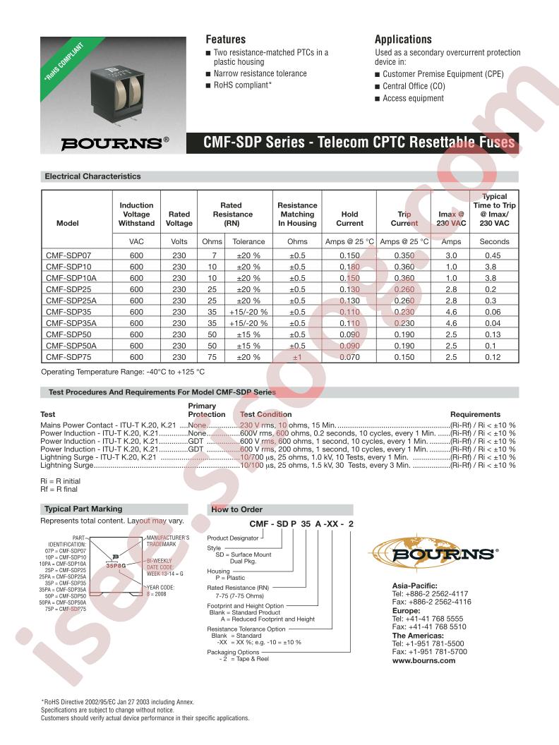 CMF-SDP10A-XX-2