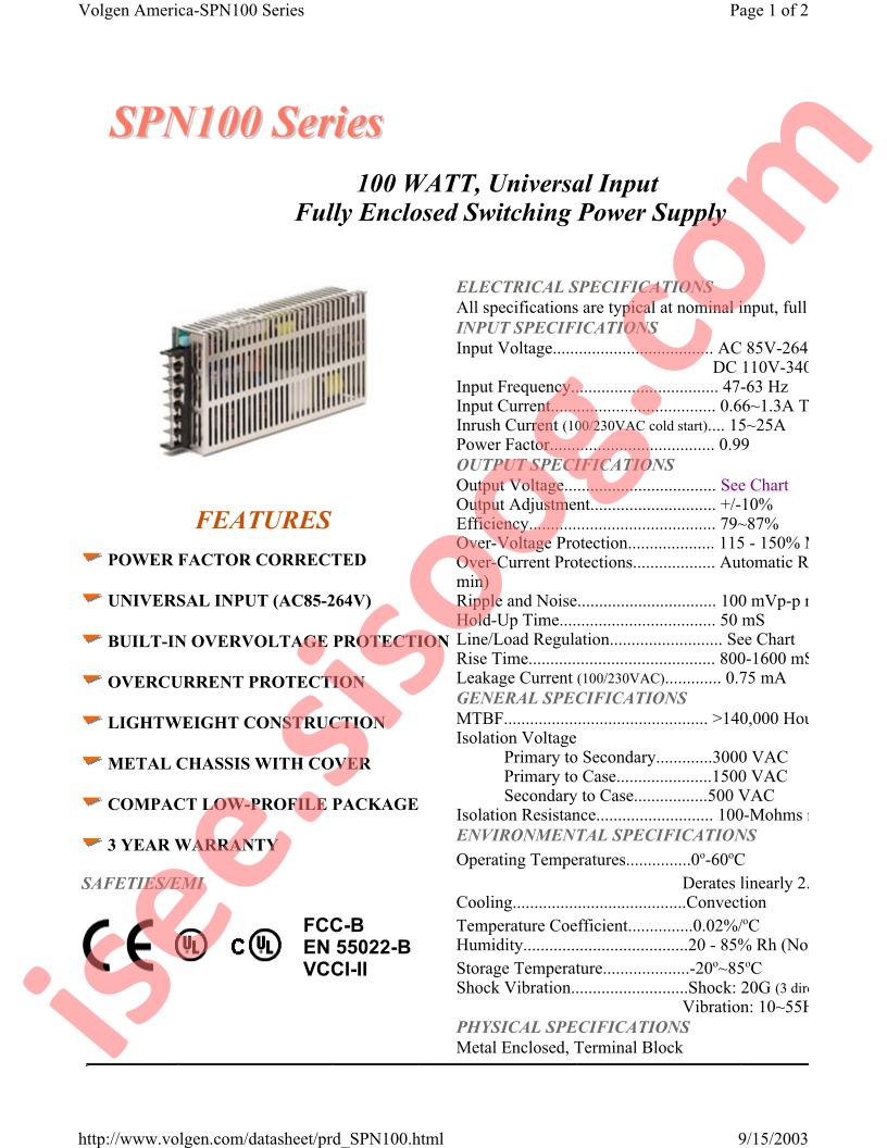 SPN100-05S