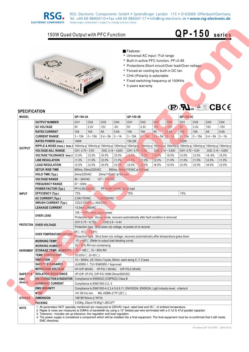 QP-150-3C