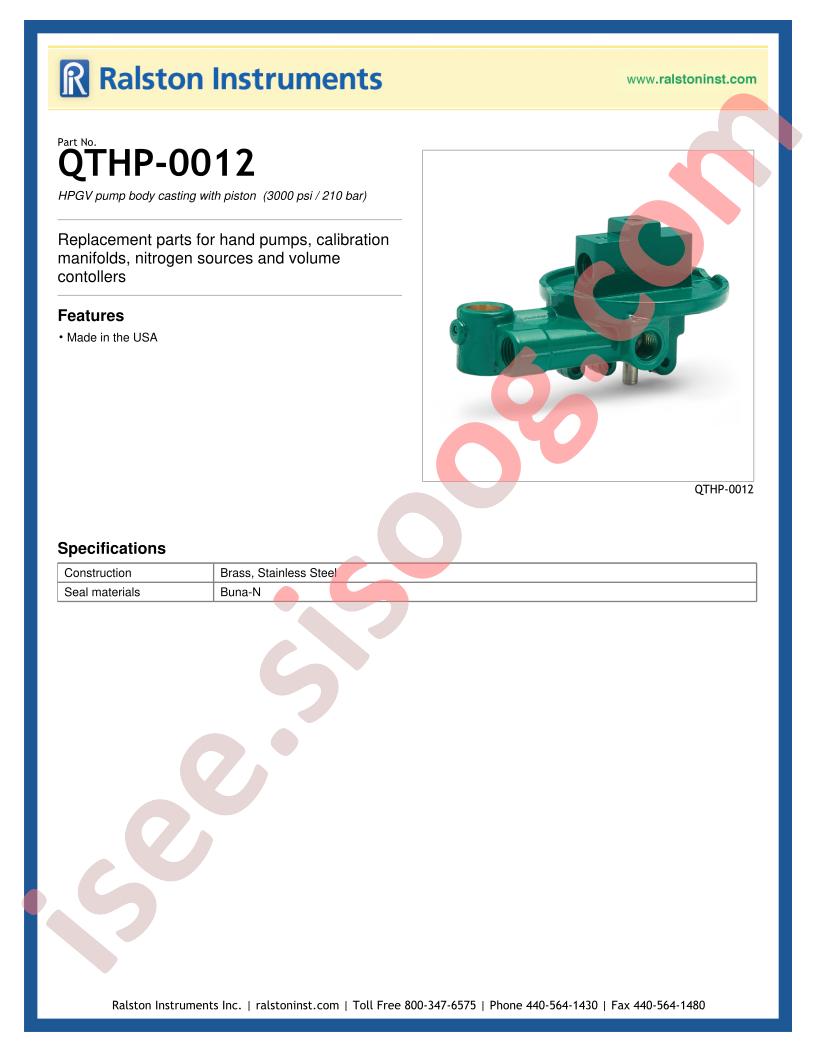 QTHP-0012