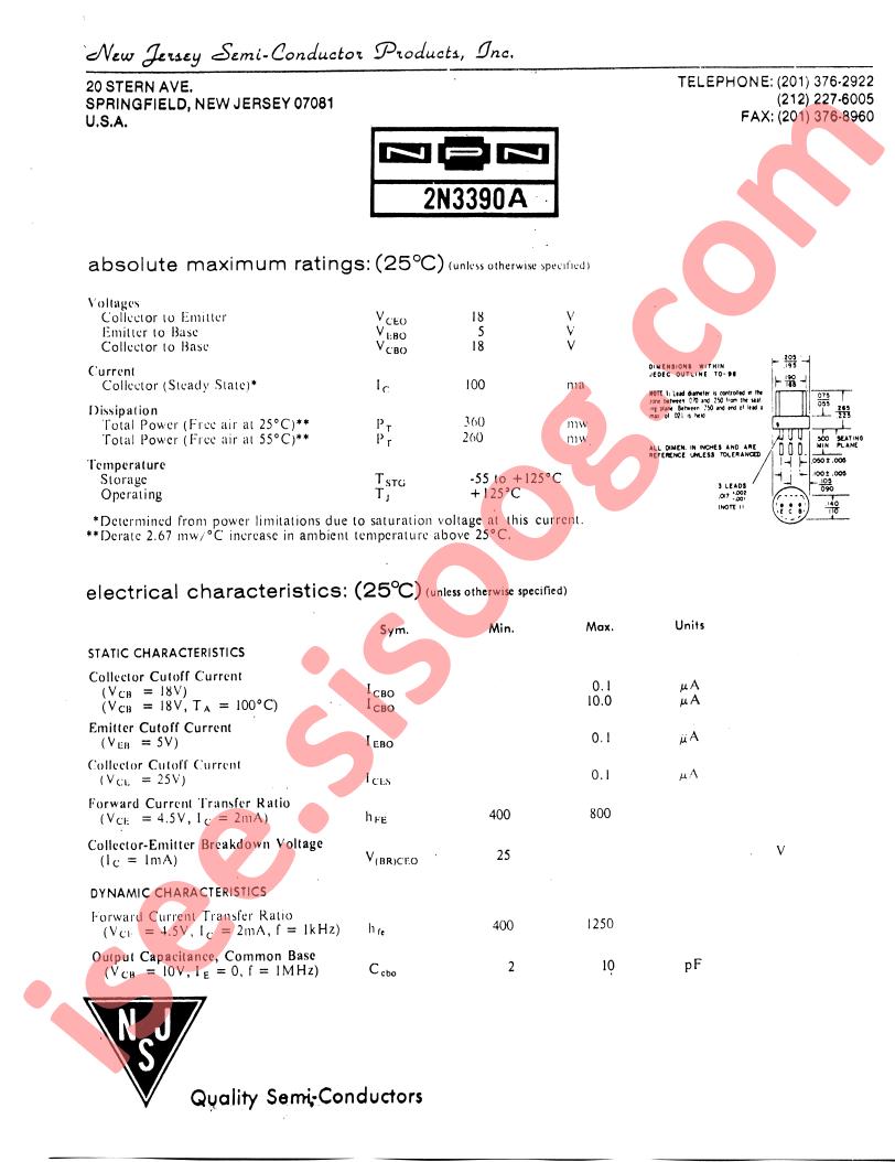 2N3390A