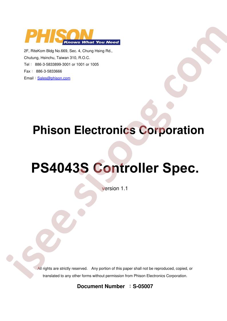 PS4043S