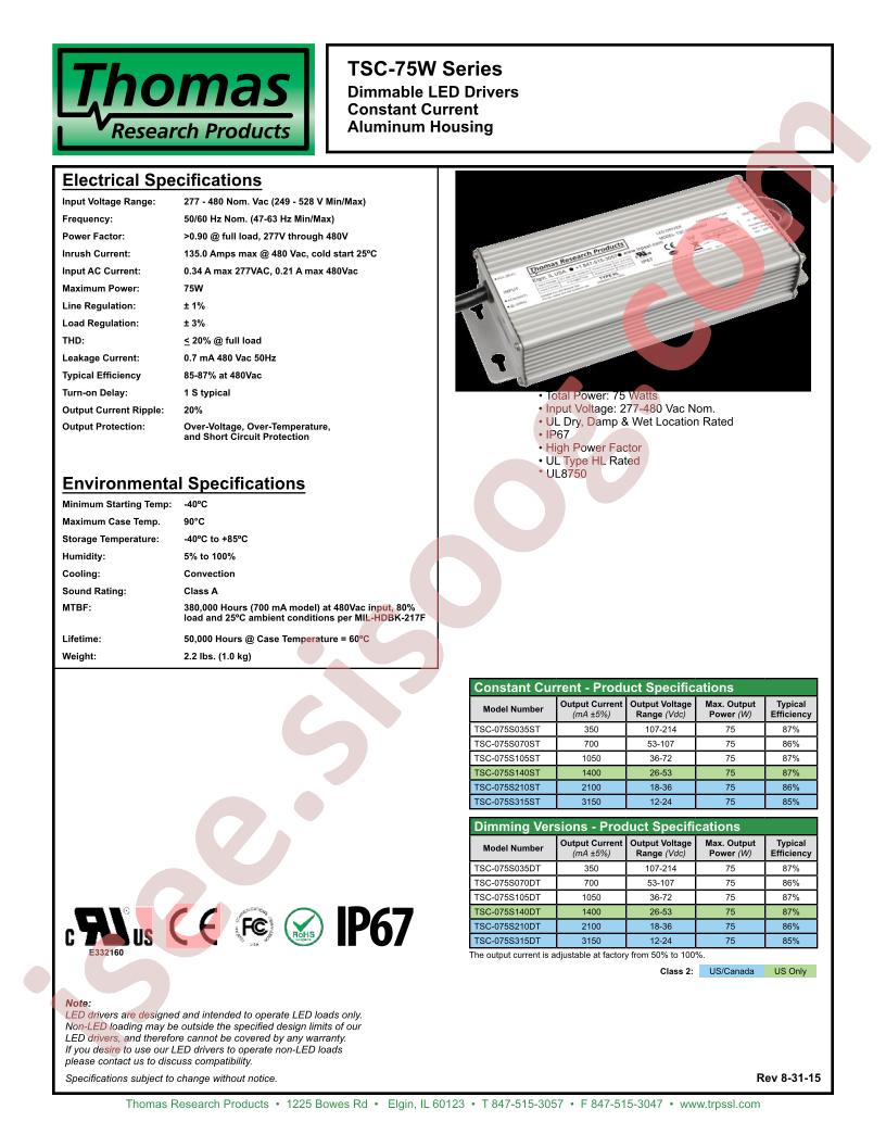 TSC-075S035ST