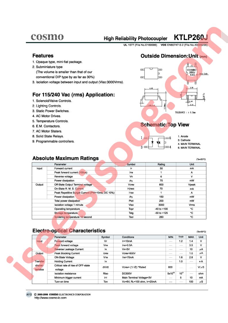 KTLP260J