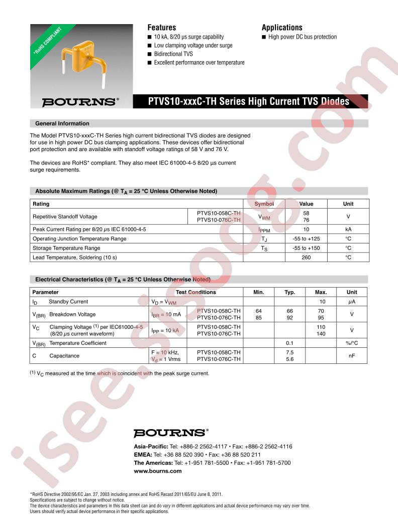 PTVS10-058C-TH