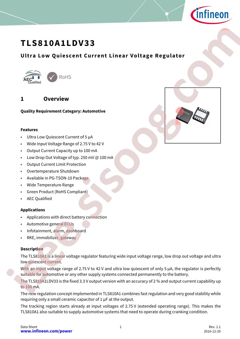 TLS810A1LDV33