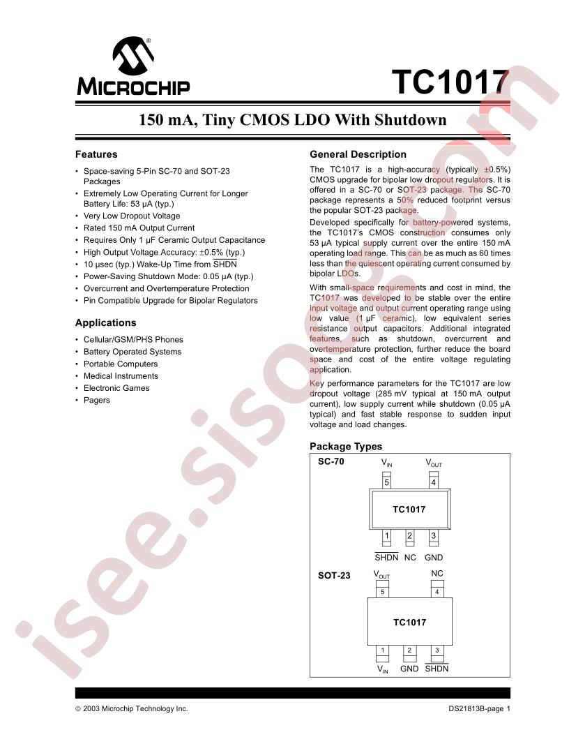 TC1017-2.85VCT