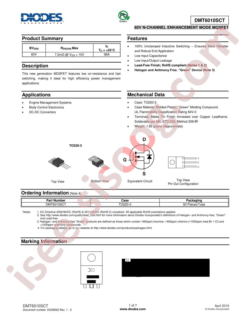 DMT6010SCT