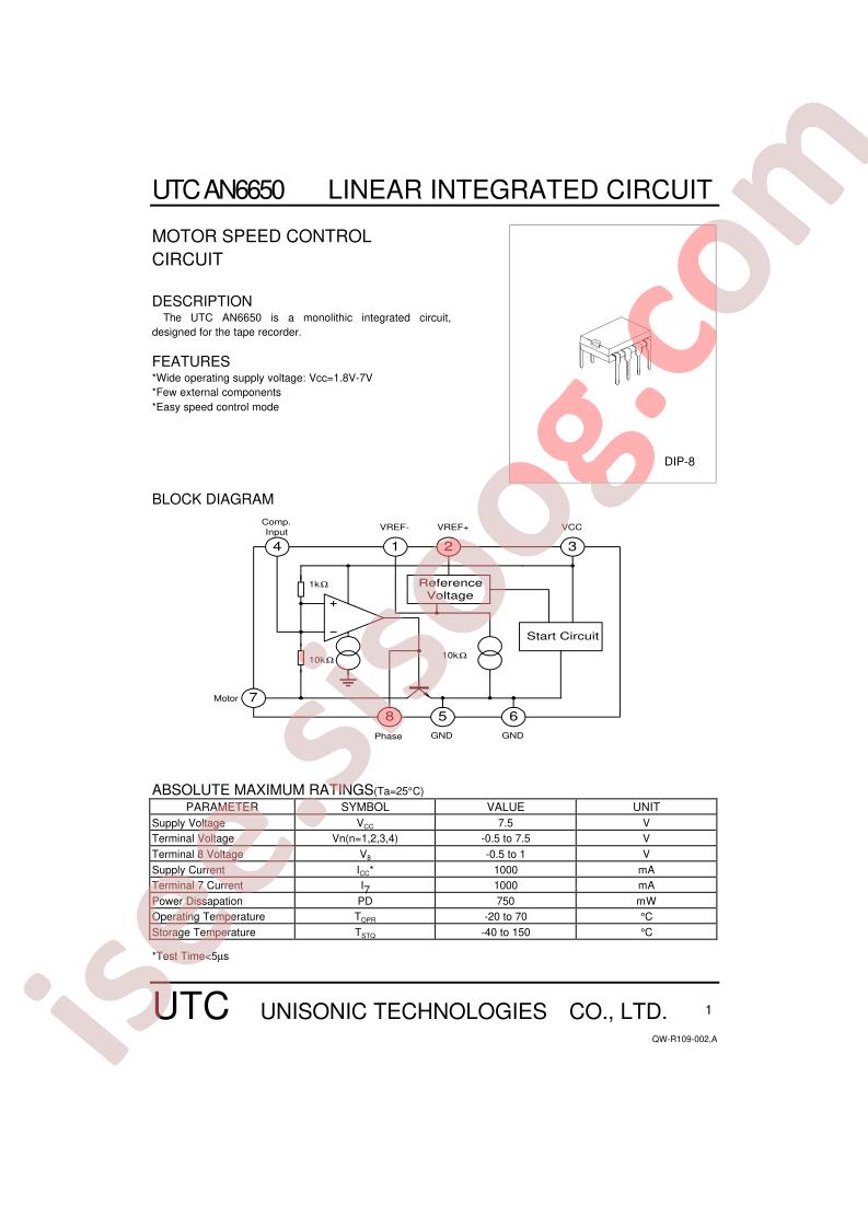UTCAN6650