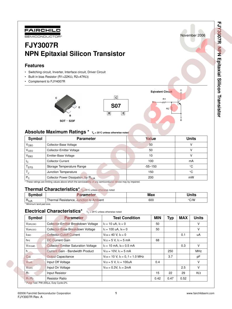 FJY3007R