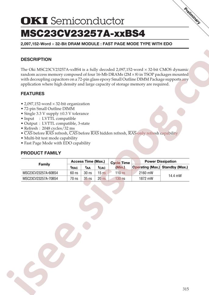 MSC23CV23257A