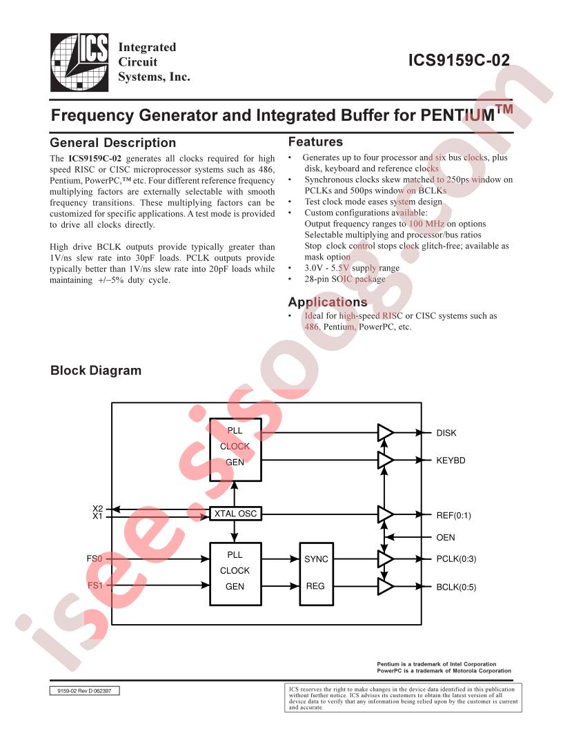 ICS9159C-02