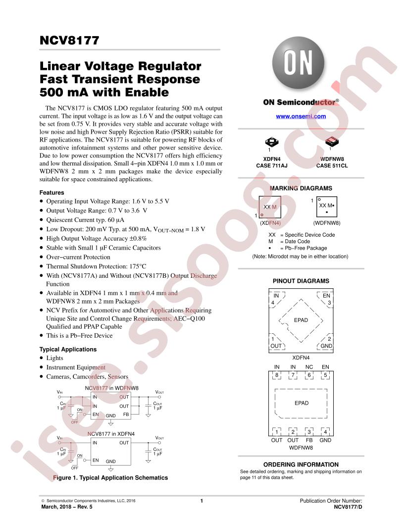 NCV8177AMTW090TCG