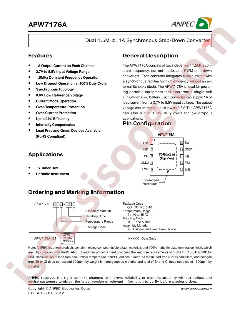APW7176A