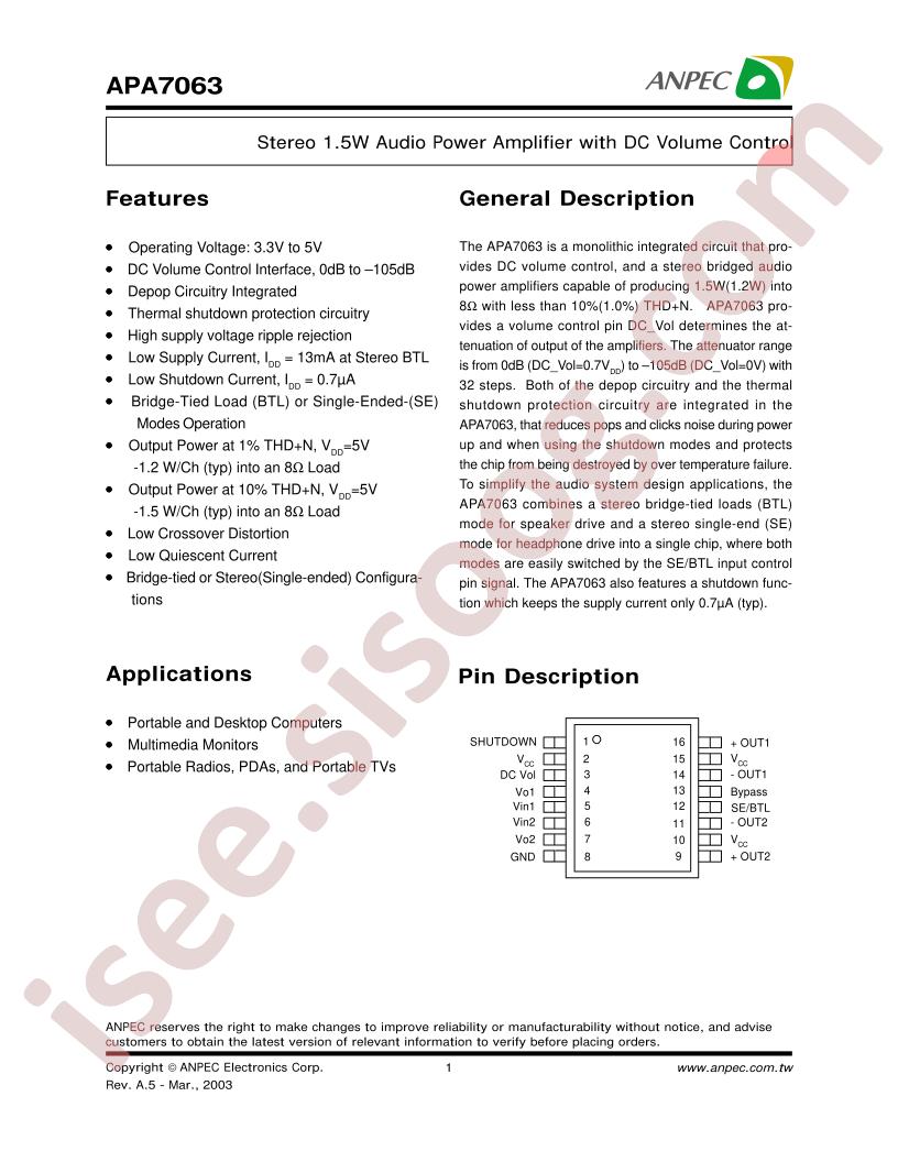 APA7063K