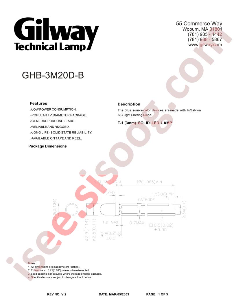 GHB-3M30D-B