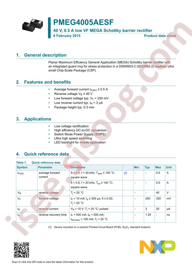 PMEG4005AESF