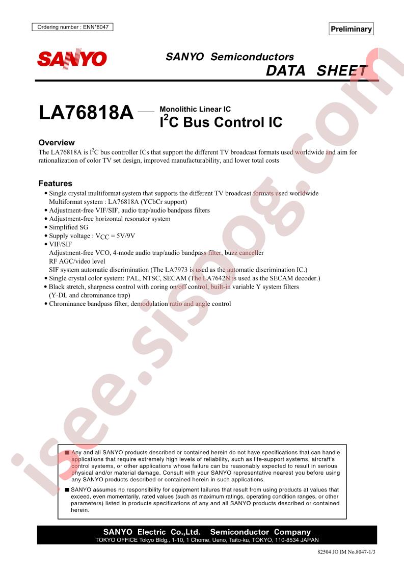 LA76818A