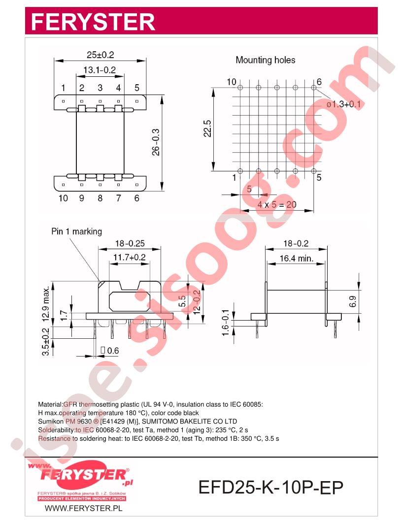 EFD25-K-10P-EP