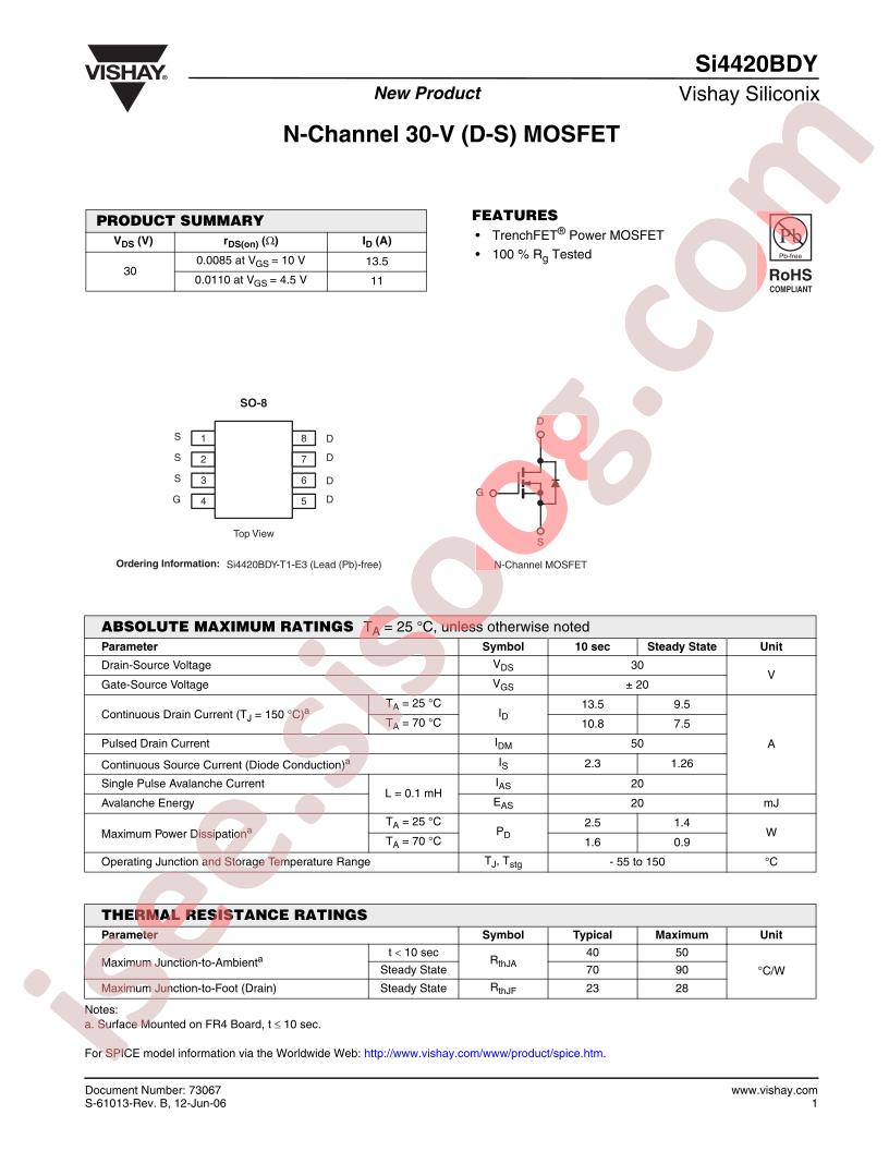 SI4420BDY