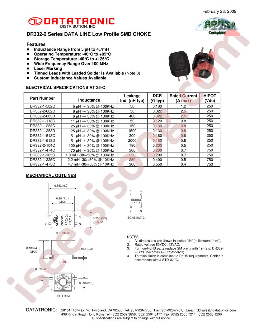 DR332-1-475C