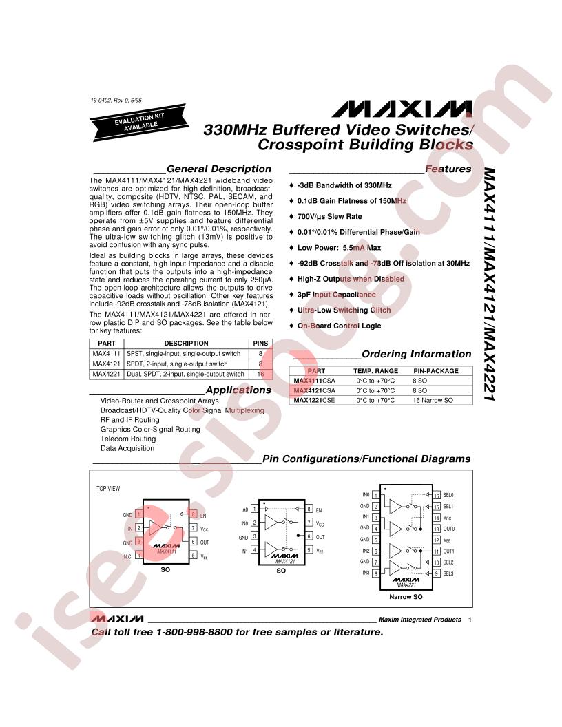 MAX4111