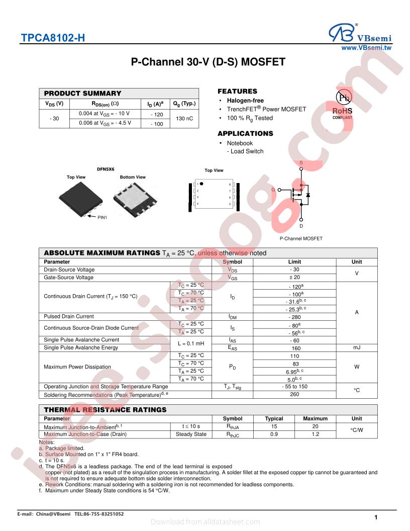 TPCA8102-H