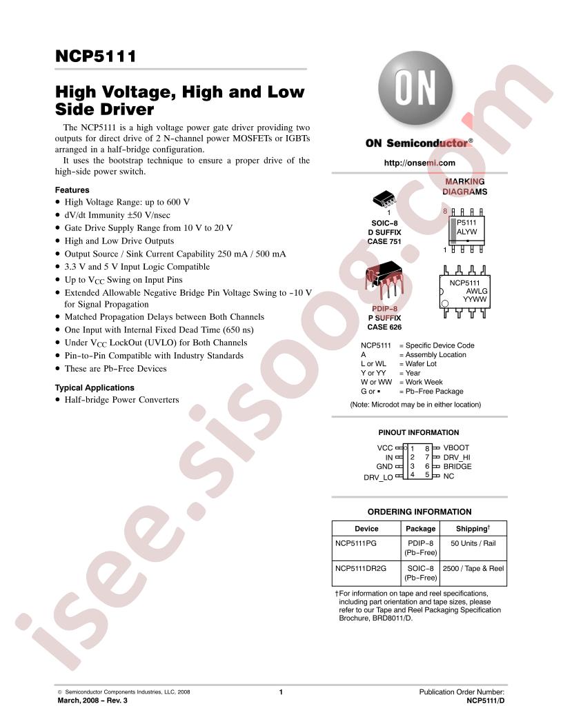 NCP5111DR2G