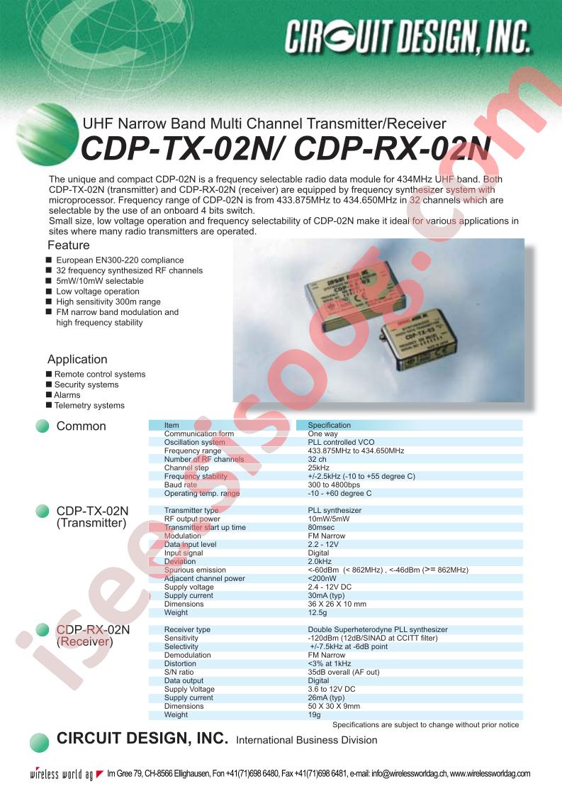 CDP-TX02