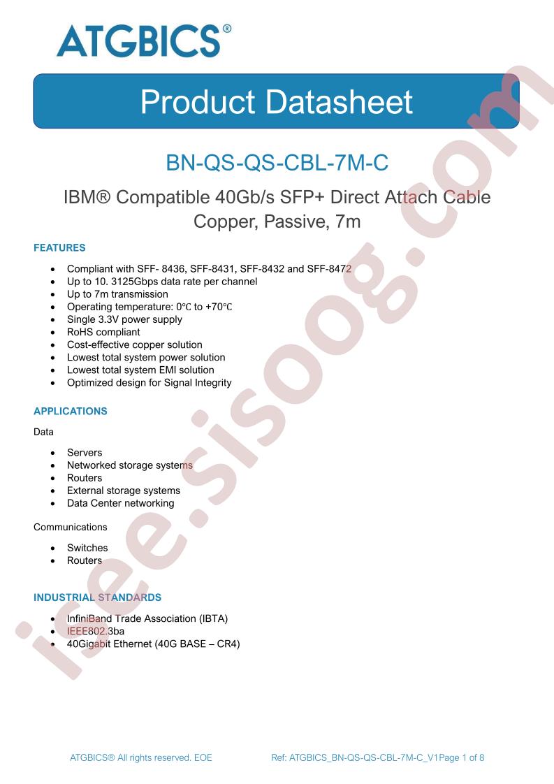 BN-QS-QS-CBL-7M-C