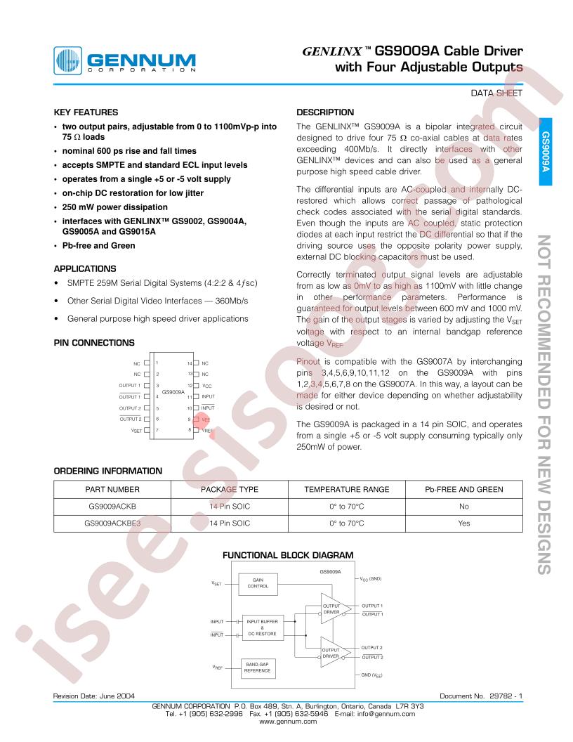 GS9009ACKBE3