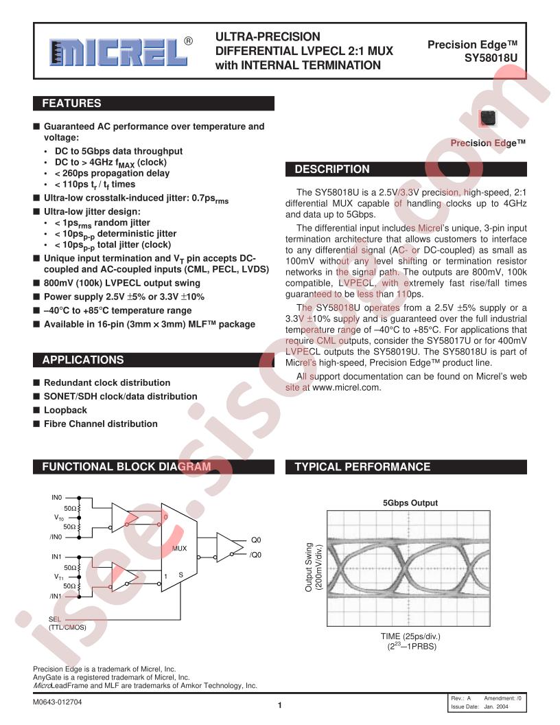 SY58018U