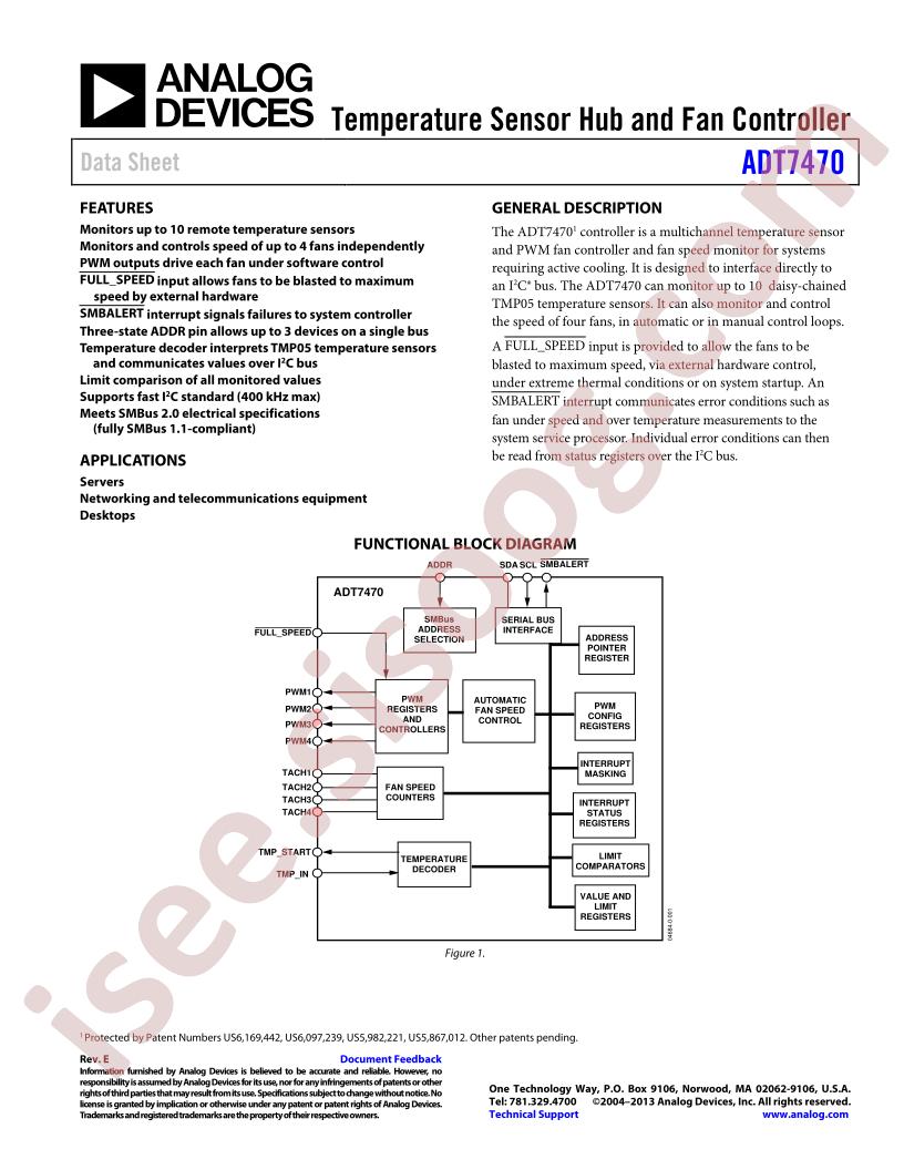 ADT7470ARQZ