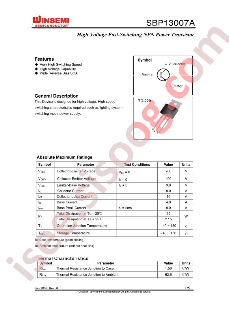 SBP13007A
