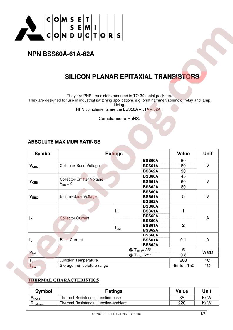 BSS60A