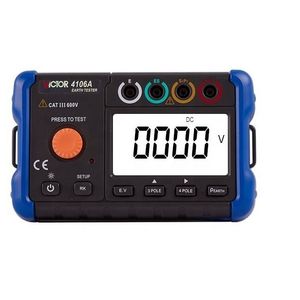 خرید تستر مقاومت زمین دیجیتال VICTOR 4106A