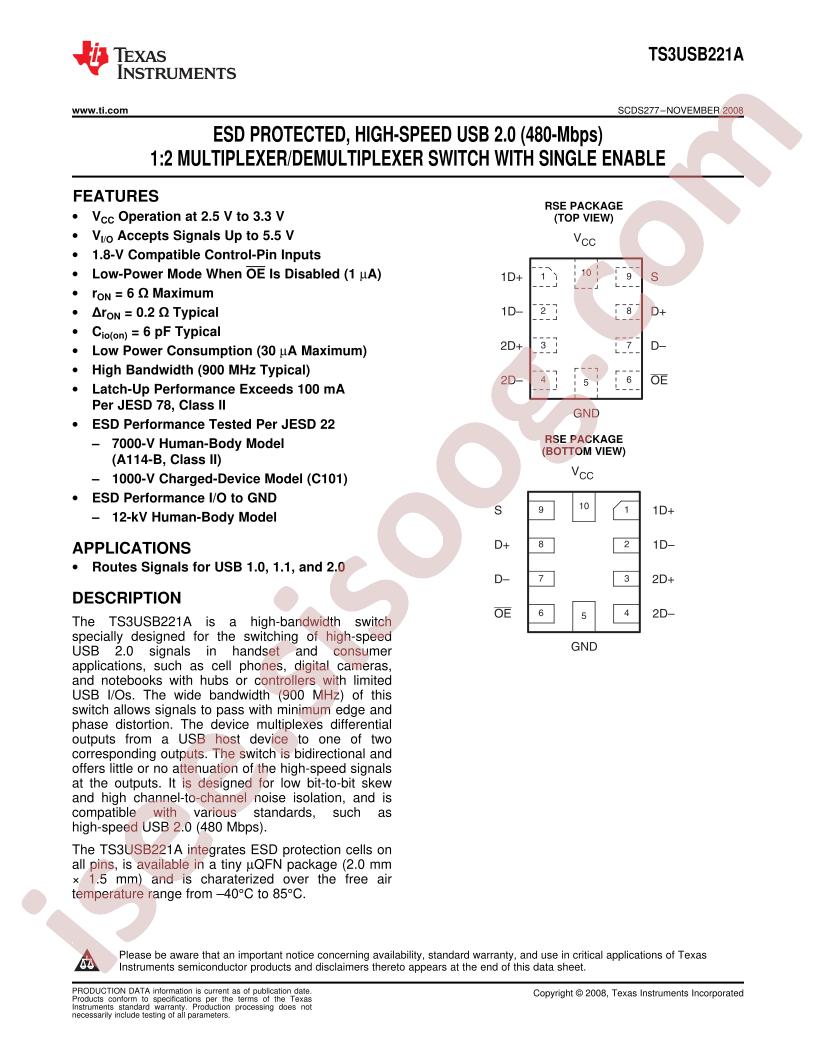 TS3USB221A