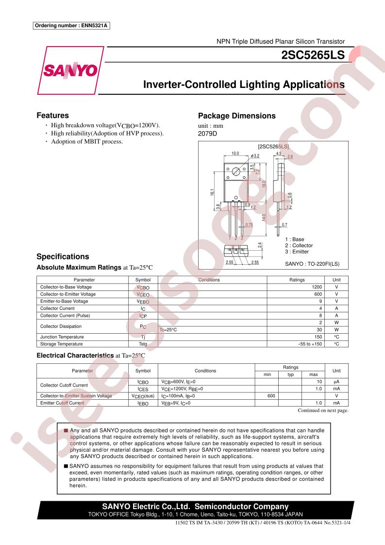 2SC5265LS