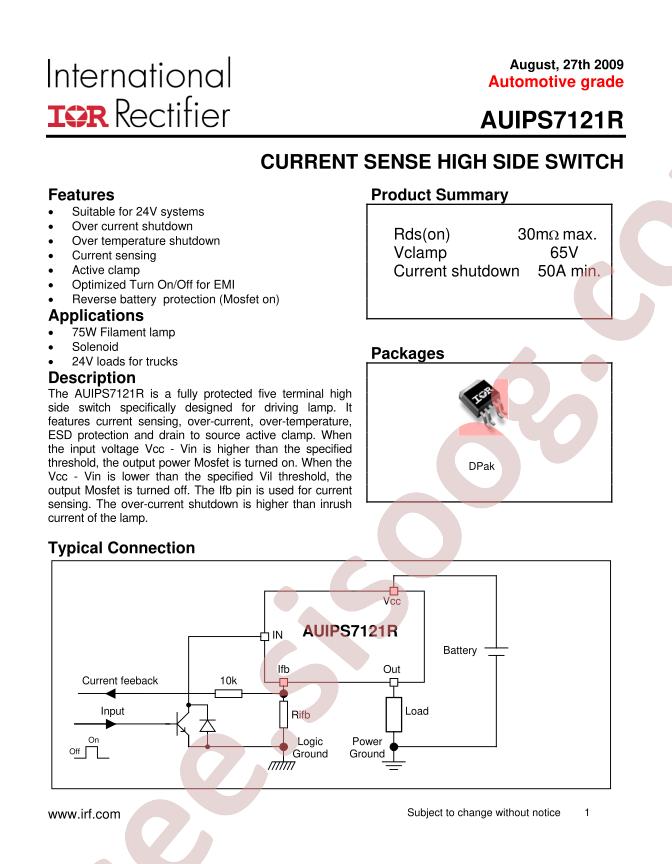 AUIPS7121R