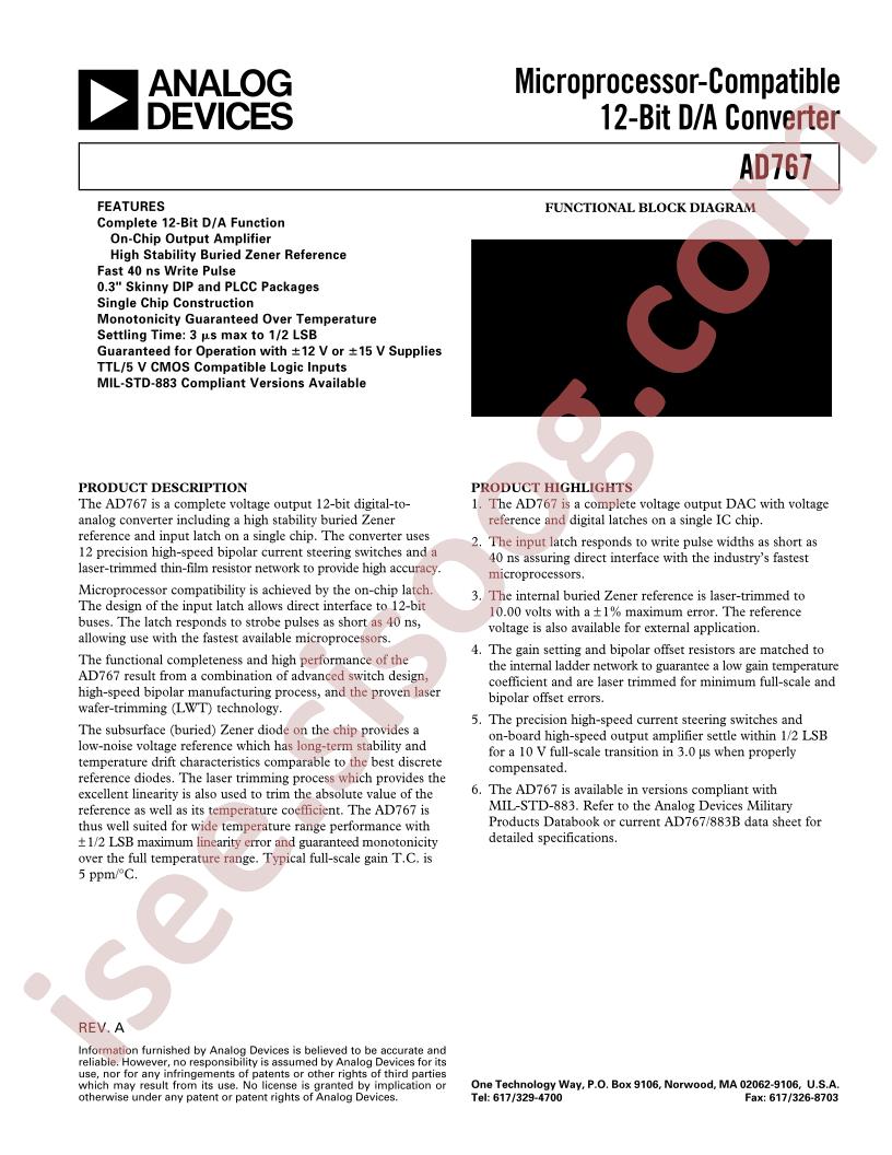 AD767JPZ