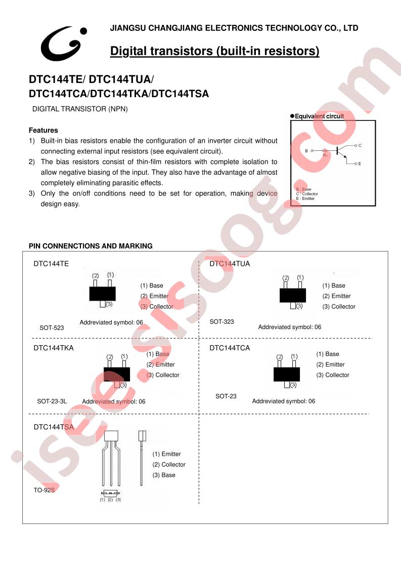 DTC144TCA