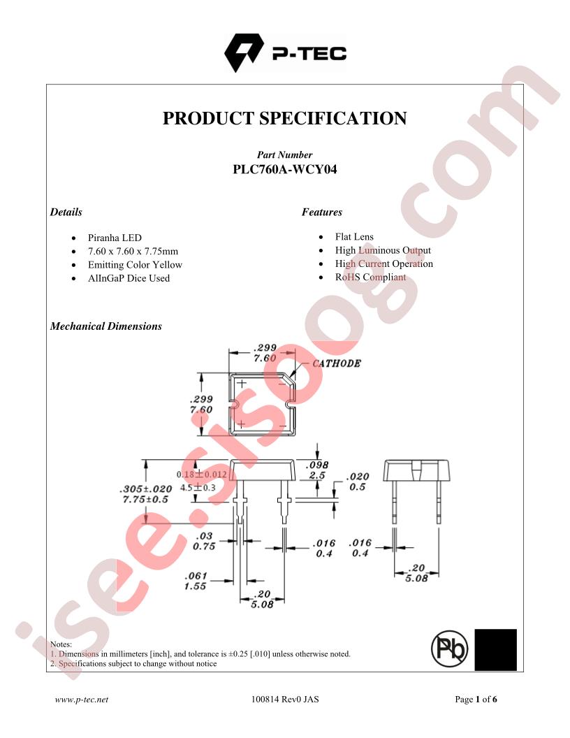 PLC760A-WCY04